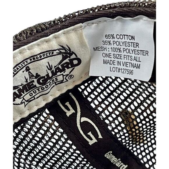 Guitar Outdoors Hat " Texas Best Outfitters " Snapback Trucker Cap Camo OSFM - Picture 7 of 7